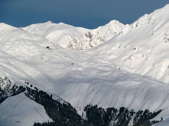 Blick auf die Schatzalp