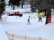Übungsgelände in Madonna di Campiglio
