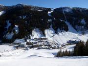 Blick auf Zauchensee mit Tauernkar