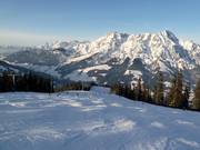 Abfahrt nach Leogang zur Mittelstation