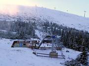 Rovná Hoľa-Konský Grúň - 2er Sesselbahn fix geklemmt