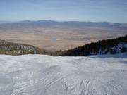 Abfahrt Richtung Mott Canyon