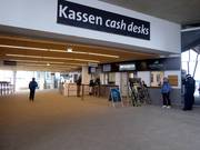 Gepflegter Kassenbereich