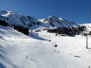 Leichte Piste am Alm-Express