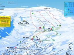 Skigebiet Røldal
