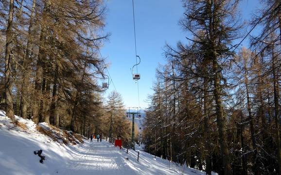 Skifahren bei Lana
