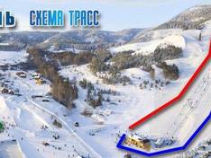 Pistenplan Hvalin/Khvalyn