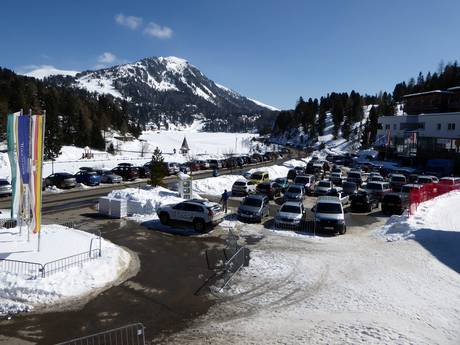 Nockberge: Anfahrt in Skigebiete und Parken an Skigebieten – Anfahrt, Parken Turracher Höhe
