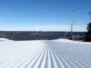 Perfekte Pistenpräparierung in Nesfjellet