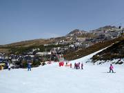 Pradollano am Fuße der Pisten