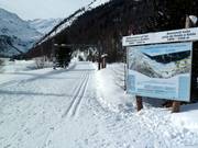 Höhenloipe in Sulden