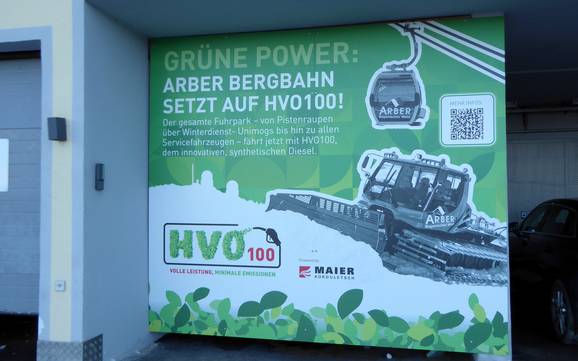 Zwieseler Winkel: Umweltfreundlichkeit der Skigebiete – Umweltfreundlichkeit Arber