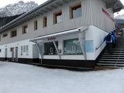 Gepflegter Kassenbereich