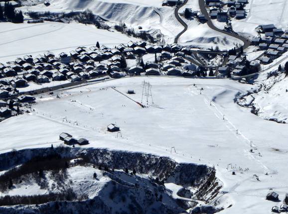 Snowpark Valtgeva für Kinder und Anfänger
