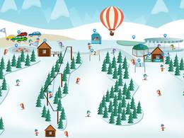 Pistenplan Szczecińska Gubałówka – Szczecin (Stettin)