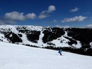 Blick auf die Piste Kanonenrohr und die Schönberg-Schaukel