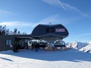 Wetterkreuz 6er - 6er Hochgeschwindigkeits-Sesselbahn (kuppelbar) mit Abdeckhauben und Sitzheizung