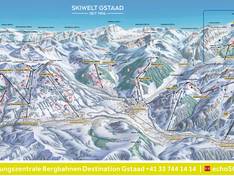 Pistenplan Heiti – Gsteig bei Gstaad