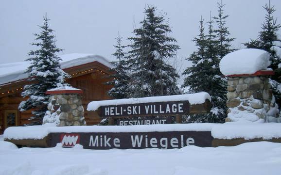 Skifahren bei Blue River