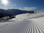Perfekte Pistenpräparierung im Skigebiet Gitschberg Jochtal