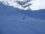 Abfahrt B-Russi-Run vom Gemsstock