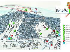 Pistenplan Kubova Huť