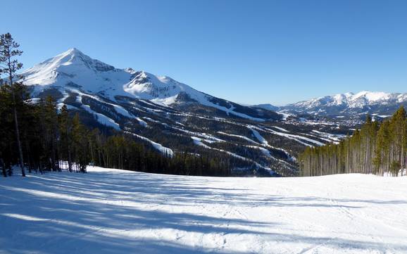 Madison Range: Größe der Skigebiete – Größe Big Sky Resort