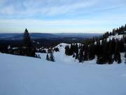 Abendstimmung im Skigebiet Jahorina
