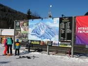 Informationstafel an der Talstation