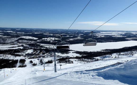 Bestes Skigebiet in der Provinz Norrbotten (Norrbottens län) – Testbericht Dundret Lapland – Gällivare
