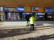 Gepflegter Kassenbereich an der Kornockbahn