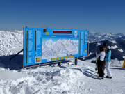 Große Informationstafel am Schatzberg