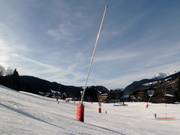 An vielen Abfahrten befinden sich Lanzen