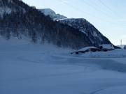 Loipen am Passo San Pellegrino