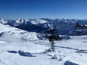 Skilifte führen bis knapp 3000 m am Dachberg