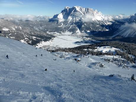 Skigebiete für Könner und Freeriding Tiroler Zugspitz Arena – Könner, Freerider Lermoos – Grubigstein