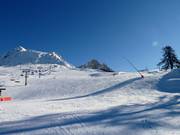 Breite Abfahrten für Anfänger und Genießer