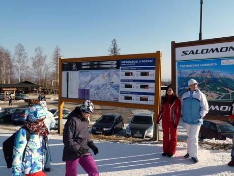 Ostslowakei: Orientierung in Skigebieten – Orientierung Tatranská Lomnica