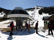 Setúria - 4er Hochgeschwindigkeits-Sesselbahn (kuppelbar)