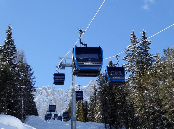 Piz Setëur I - 10er Gondelbahn mit Sitzheizung (Ein-Seil-Umlaufbahn)