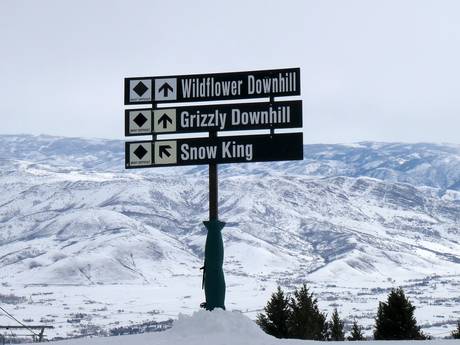Wasatch Mountains: Orientierung in Skigebieten – Orientierung Snowbasin