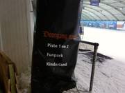 Information zur Piste 1 und 2, Funpark und Kinderland