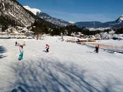 Übungsgelände mit Förderband