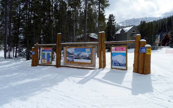 Clark Range: Orientierung in Skigebieten – Orientierung Castle Mountain