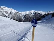 Leichte Piste Ladurner Alm
