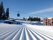 Erstklassige Pistenpräparierung im Skigebiet Kläppen