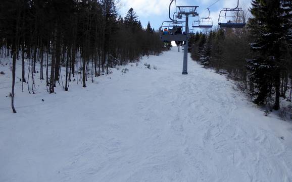 Skigebiete für Könner und Freeriding Ferienregion Böhmerwald – Könner, Freerider Hochficht