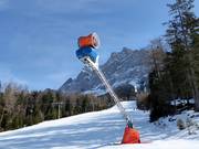 Leistungsfähige Schneekanone