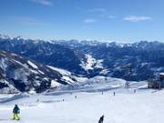 Breite Pisten dominieren im Skigebiet Sillian