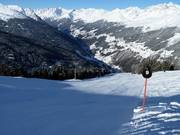 Schwere Panoramaabfahrt